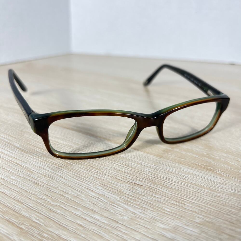 Ray-Ban RB5187 2445 Eyeglasses READ DESC Brown Green Frames Only 50-16-140